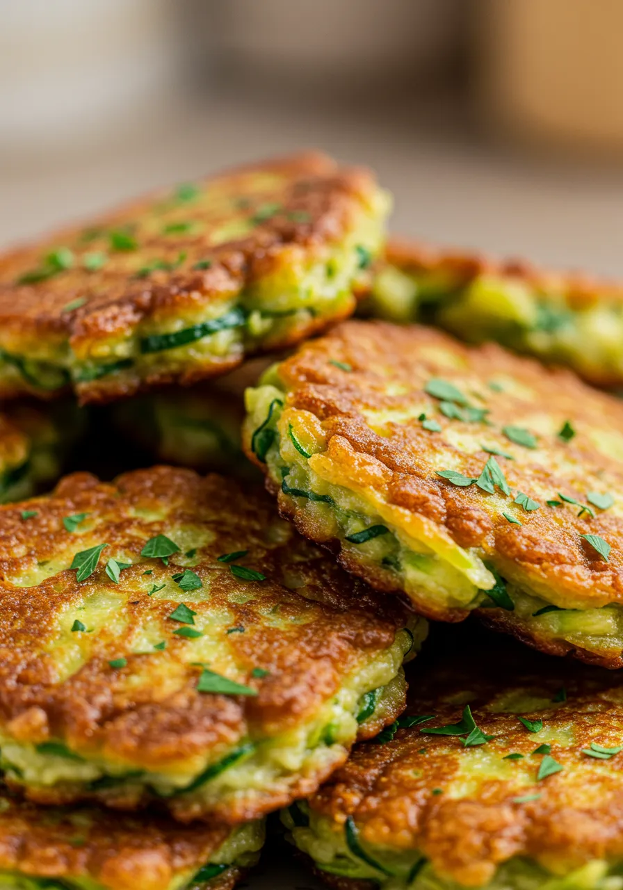 Crispy Zucchini Fritters - secondary view